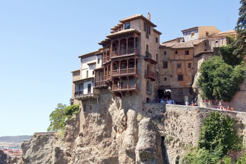 View of the Hanging Houses, Cuenca